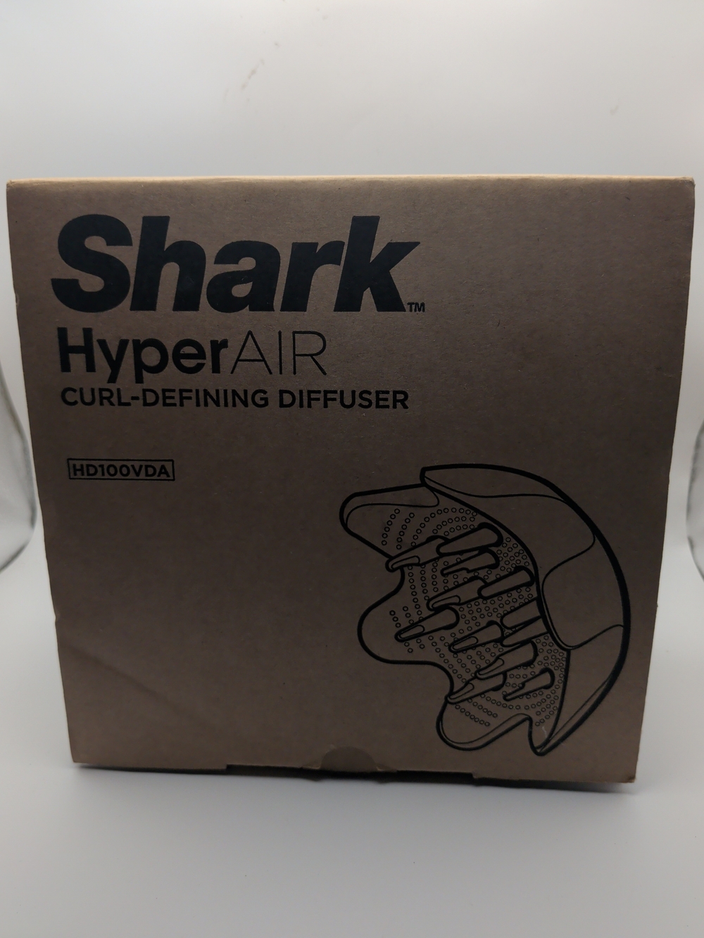 Shark HyperAir Curl-Defining Diffuser Attachment HD100VDA - Brand New In Box (H)